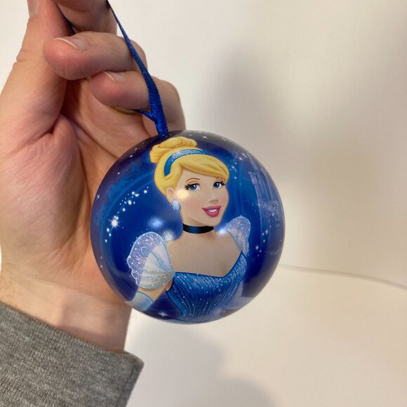 Disney Princess Cinderella Aurora Christmas Bulb Ornaments Holiday - Picture 6 of 6